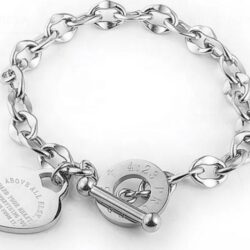 Silver Proverbs Bracelet
